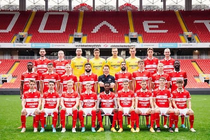 Plantel del Spartak de Moscú hoy