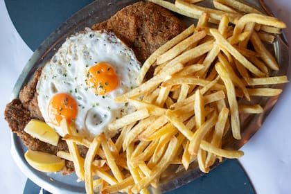 Platos abundantes en La Condesa