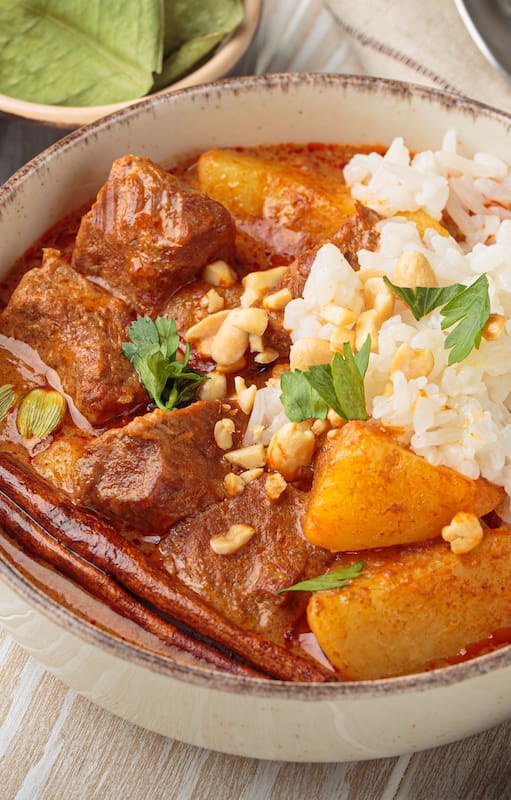 Platos con curry para terminar el invierno, o para siempre