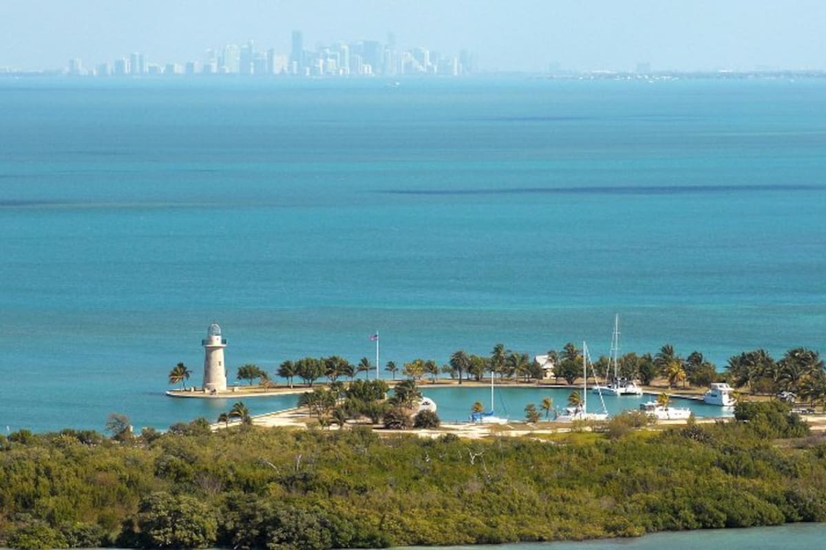 Playa de Crandon Park en Key Biscayne (Sitio web Gran Miami y Miami Beach)