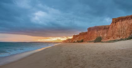 Playa de Falésia, en Portugal