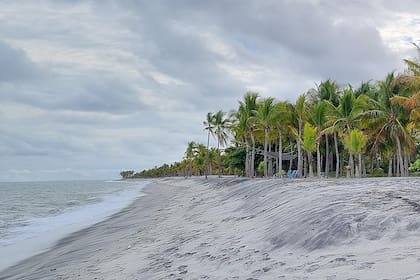 Playas Blancas en la costa del Pacífico de Panamá