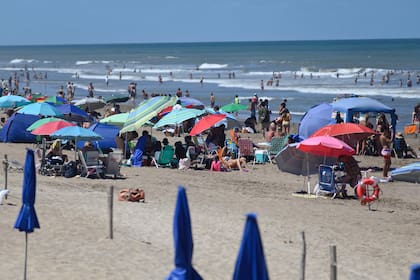 Playas del centro de Pinamar