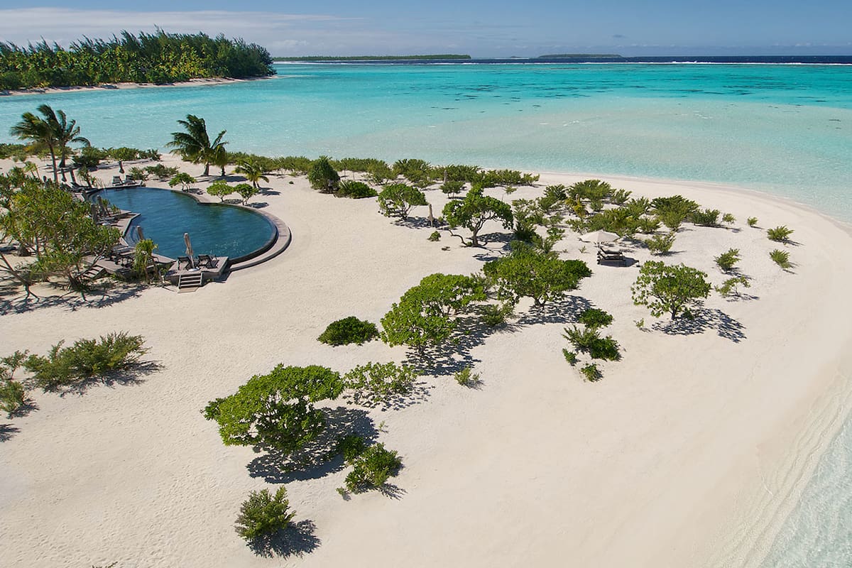 Playas vírgenes
El hotel The Brando está en el atolón Tetiaroa, a 50 kilómetros de Tahití y las suites cuentan con piscinas y arenas privadas