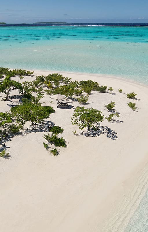 Playas vírgenes
El hotel The Brando está en el atolón Tetiaroa, a 50 kilómetros de Tahití y las suites cuentan con piscinas y arenas privadas