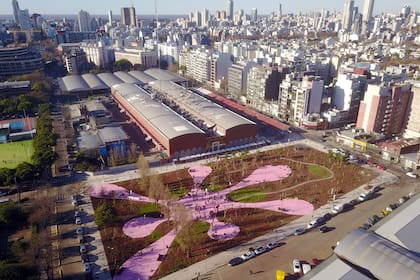 Plaza Clemente en Colegiales
