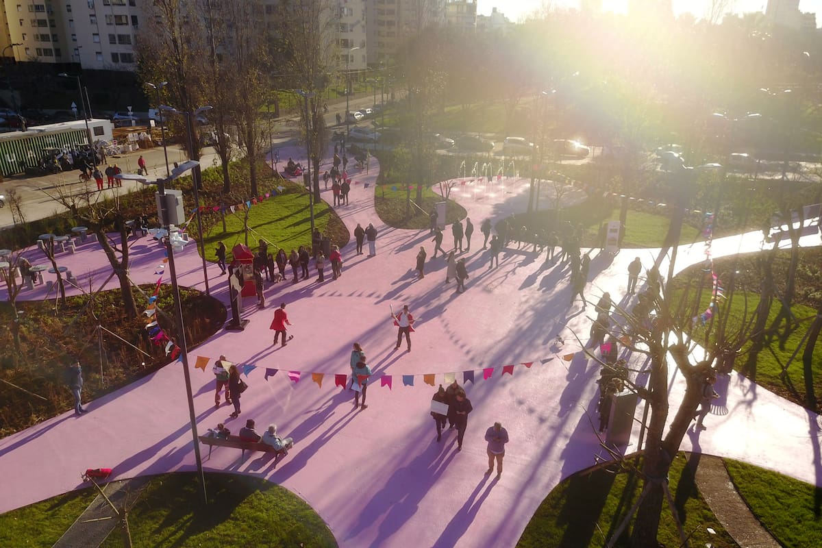 Plaza Clemente en Colegiales