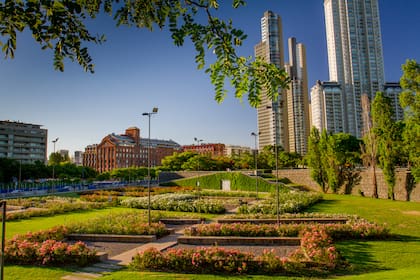 Plaza en la Ciudad de Buenos Aires