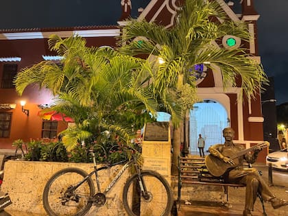 Plaza San Diego, en Cartagena de Indias