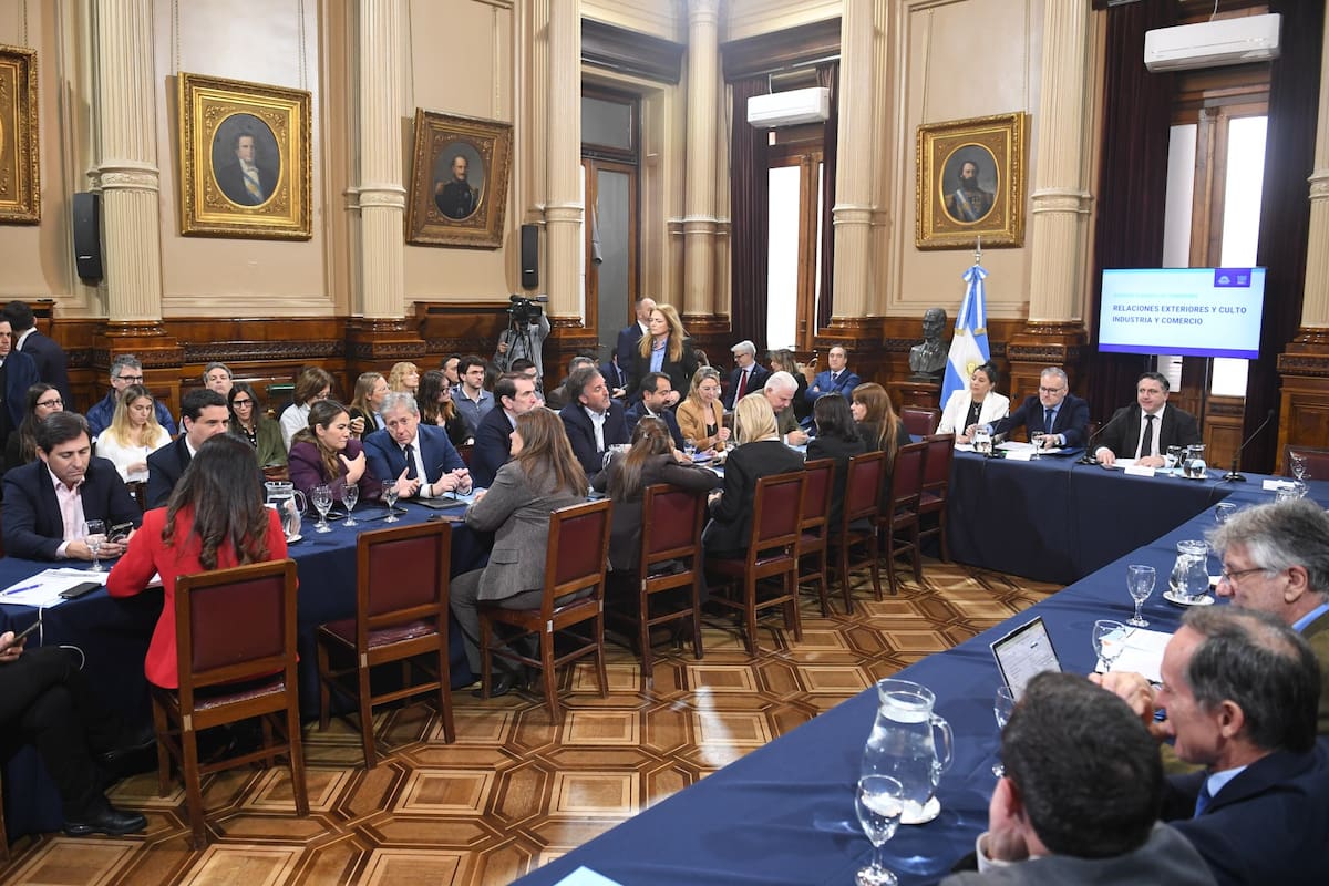 Plenario de comisiones en el Senado por el Tratado de Cooperación en materia de Patentes (PCT), en el que el oficialismo logró el jueves último el apoyo de aliados para avanzar con el tema