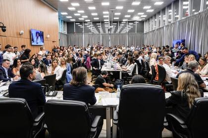 Plenario de comisiones en la Cámara de Diputados