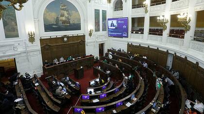 Pleno de la Convención Constituyente de Chile.