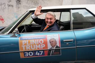 Plínio Trump, Mick Jagger y el Taxista Samurái mantienen tradición brasileña de candidatos de broma
