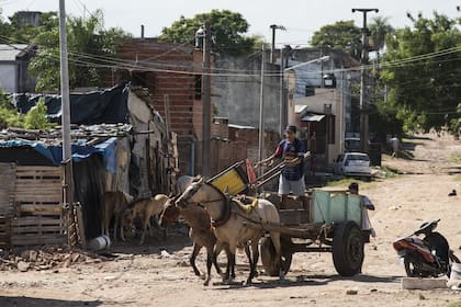 Pobreza en Corrientes. El INDEC dijo que la ciudad de Corrientes es la mas pobre del pais.
Villa de pescadores al este de la ciudad
10-04-19
Foto: Marcelo Manera
