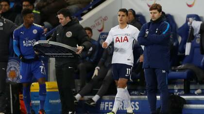 Pochettino decidió incluir a Lamela
