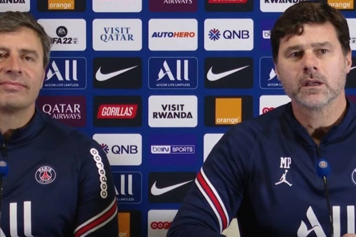 Pochettino, molesto con los periodistas franceses antes del partido de PSG ante Lens