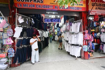 Poco movimiento en los locales por el paro general