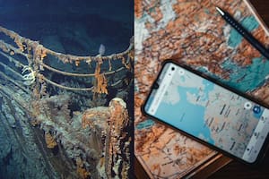 Podés conocer el lugar en donde se hundió el Titanic con ayuda de su aplicación