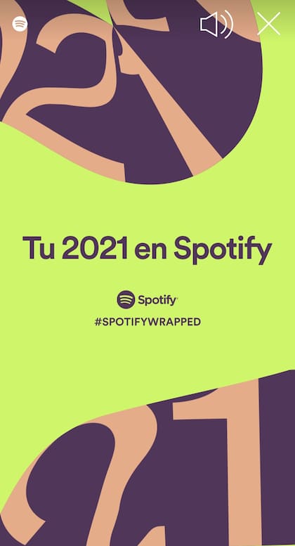 Podés ver lo que más escuchaste a través de la aplicación Spotify