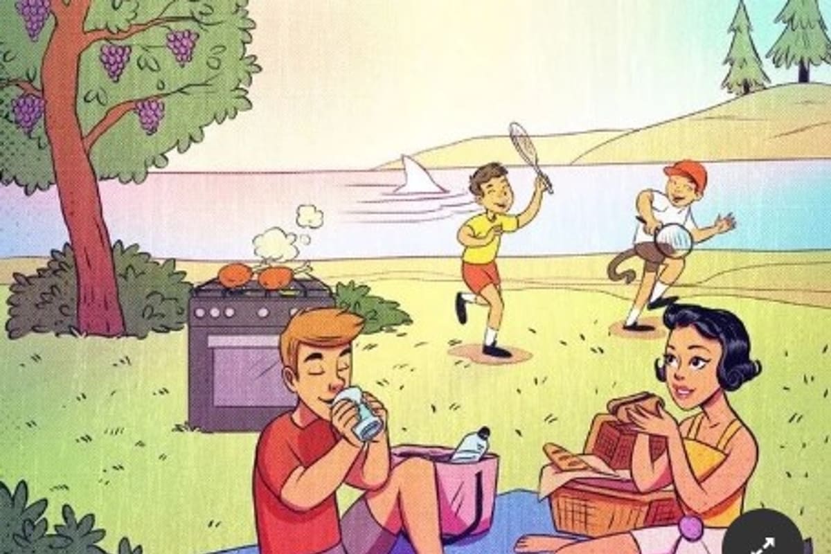 ¿Podrás dar con los errores en solo siete segundos? Fuente: Genial Guru