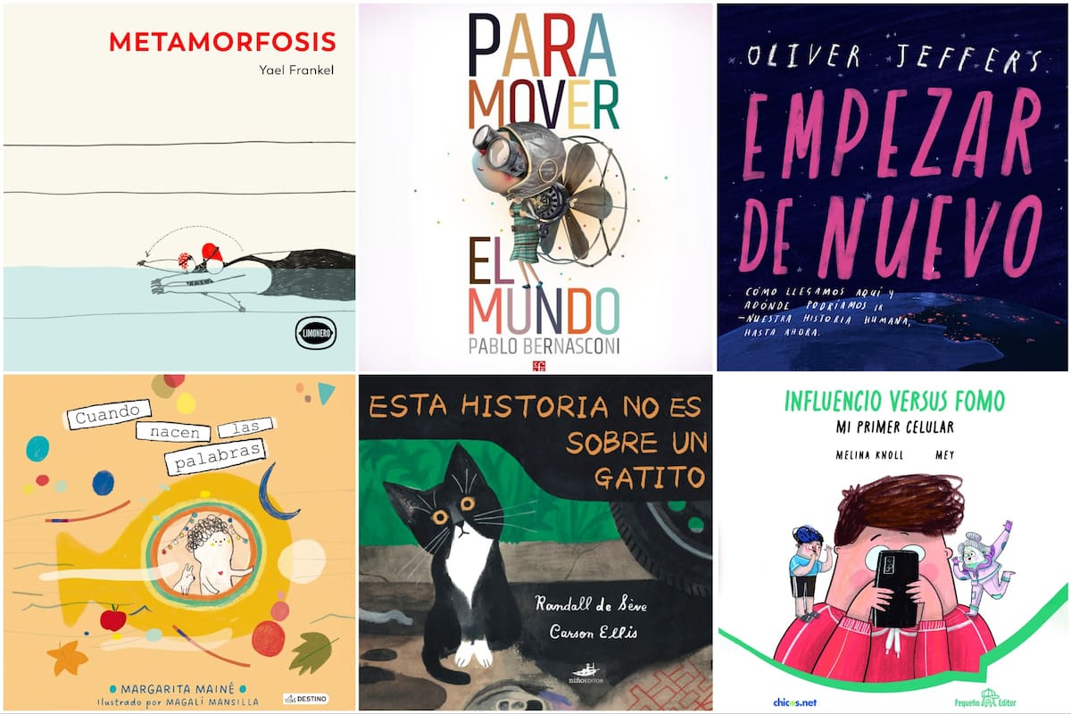 Poesía, cuentos ilustrados, novelas breves y hasta un ensayo para lectores de todas las edades