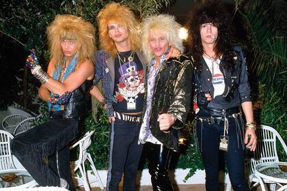 Poison en la cima, 1987. "Cuanto más alto el pelo, más cerca del estrellato", dice hoy Rockett, ex peluquero