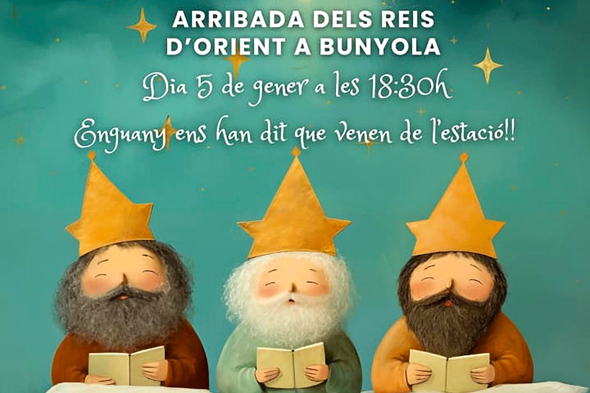 Polémica imagen difundida por el canal municipal de Bunyola, España, donde Baltasar, uno de los reyes magos, es blanco