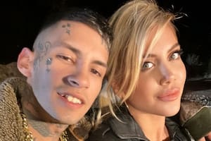 Polémica por una cuenta paralela de Instagram con la que Wanda Nara le habría mandado mensajes a L-Gante y Rusherking (Foto: Instagram @lgante_keloke)
