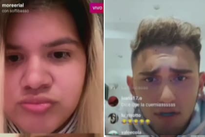 Polémico cruce en redes sociales de Morena Rial y el padre de su hijo, Facundo Ambrosioni
