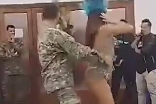 La Fuerza Aérea sancionó a los militares que hicieron un festejo con bailarinas en un destacamento militar