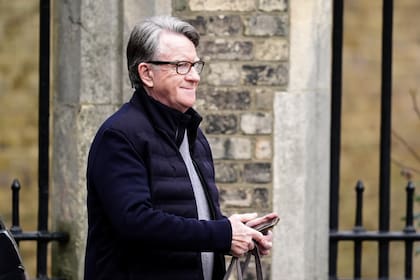 Policía británica arresta a Peter Mandelson, exembajador de Reino Unido, por vínculos con Epstein