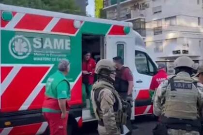 Policía reduce a delincuente atrincherado en Belgrano tras intento de robo.