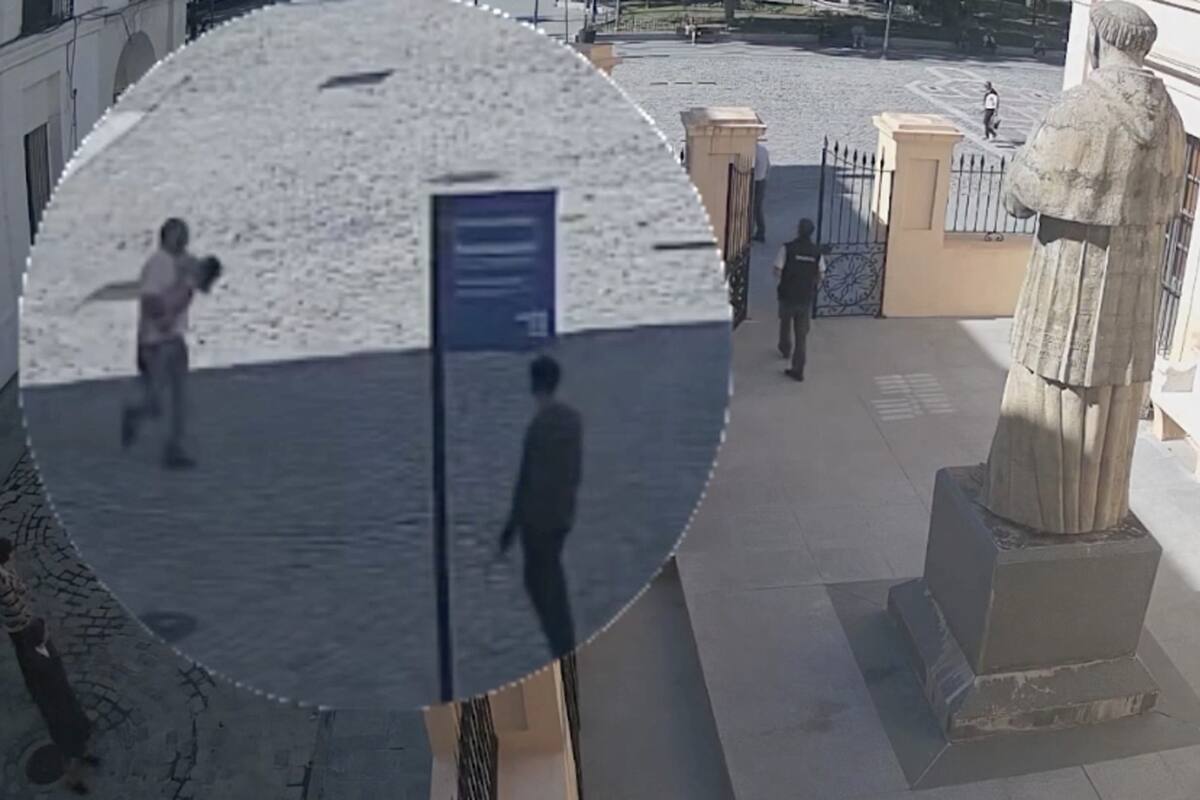 Policía salvó a una niña que se atragantó con un caramelo