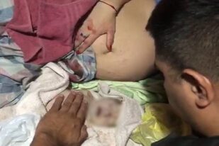 Policías de la Ciudad salvaron a un bebé que nació y no tenía signos vitales