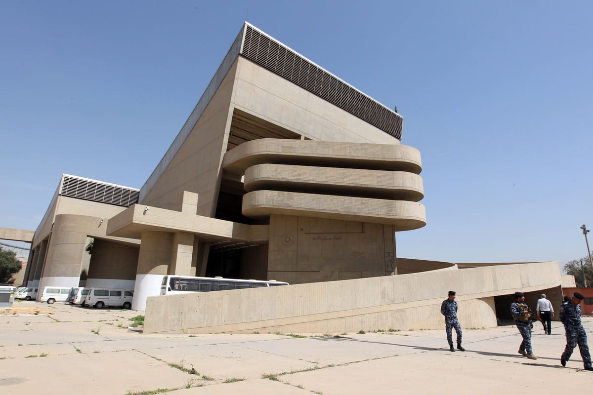Polideportivo de Bagdad, en Irak, por Le Corbusier