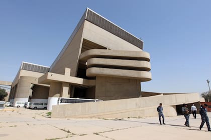 Polideportivo de Bagdad, en Irak, por Le Corbusier