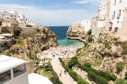 Polignano a Mare, el pueblo donde está la estatua de Domenico Modugno