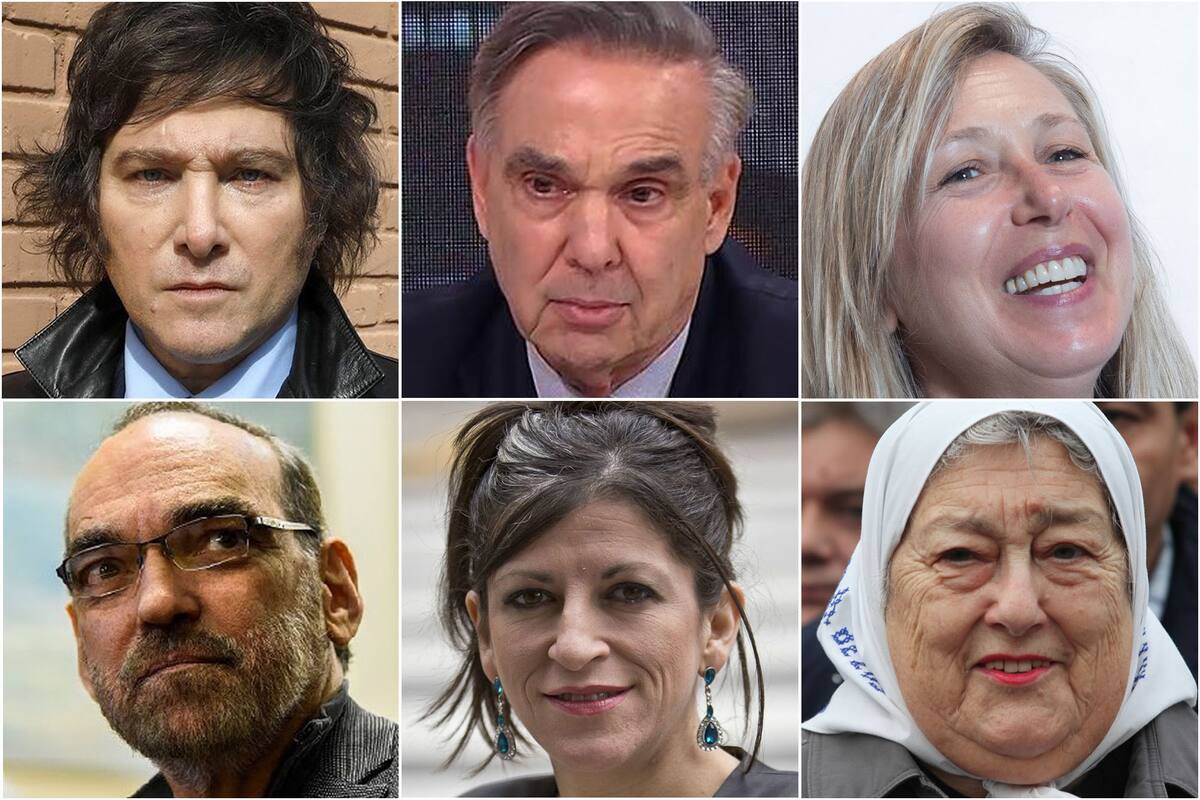 Políticos en La Rural: Javier Milei, Miguel Ángel Pichetto, Myriam Bregman, Fernando Iglesias, Fernanda Vallejos y Hebe de Bonafini