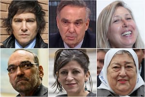 Políticos en La Rural: Javier Milei, Miguel Ángel Pichetto, Myriam Bregman, Fernando Iglesias, Fernanda Vallejos y Hebe de Bonafini