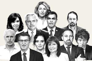 políticos españoles y argentinos