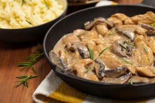 Pollo cremoso a la florentina