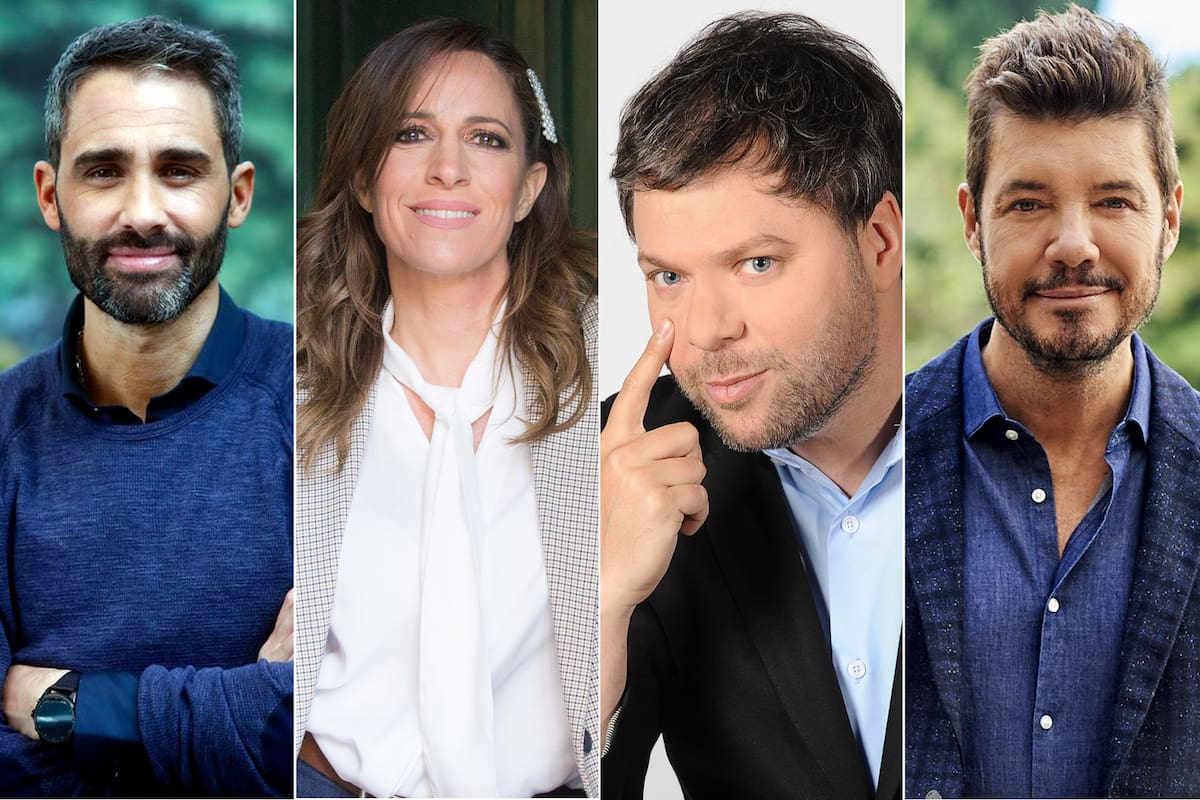 Pollo Álvarez, Sandra Borghi , Guido Kaczka y Marcelo Tinelli