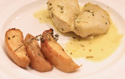 Pollo con Sidra y hierbas (Gentileza: @m.vicky.m)