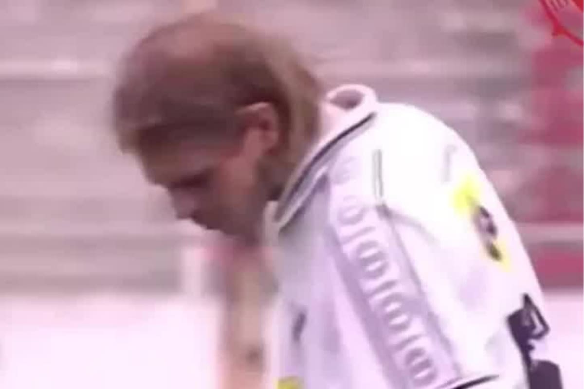 Pollo Vignolo, en su época como futbolista