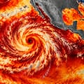 Qué se sabe del huracán Polo: la trayectoria y “una de las tormentas más fuertes jamás registradas”