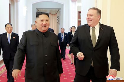 Pompeo y Kim acordaron detalles de la próxima cumbre que el dictador mantendría con Donal Trump para avanzar en la desnuclearización