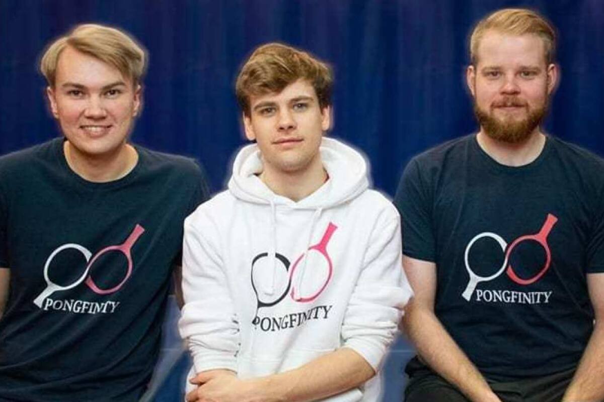 Pongfinity, el grupo finlandés de malabaristas del ping pong