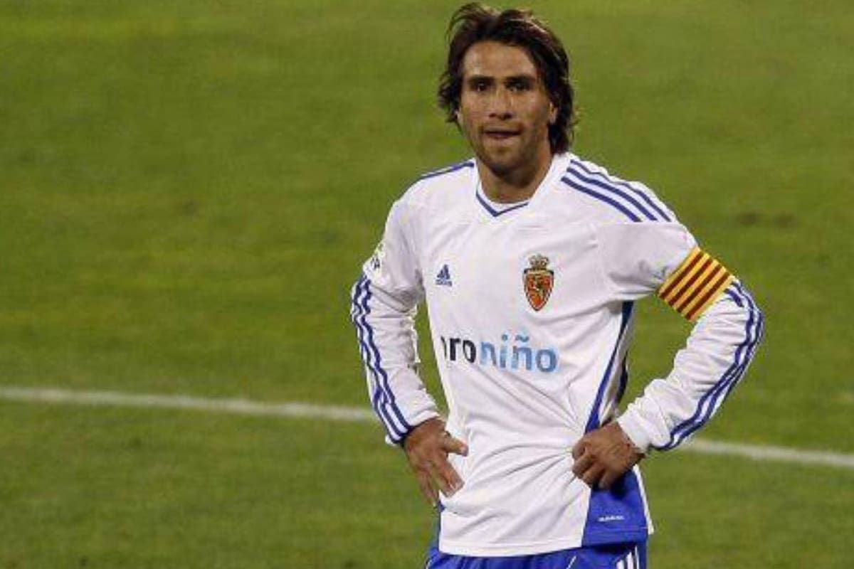 Ponzio jugó casi 250 partidos en Zaragoza y se ganó el cariño de los hinchas