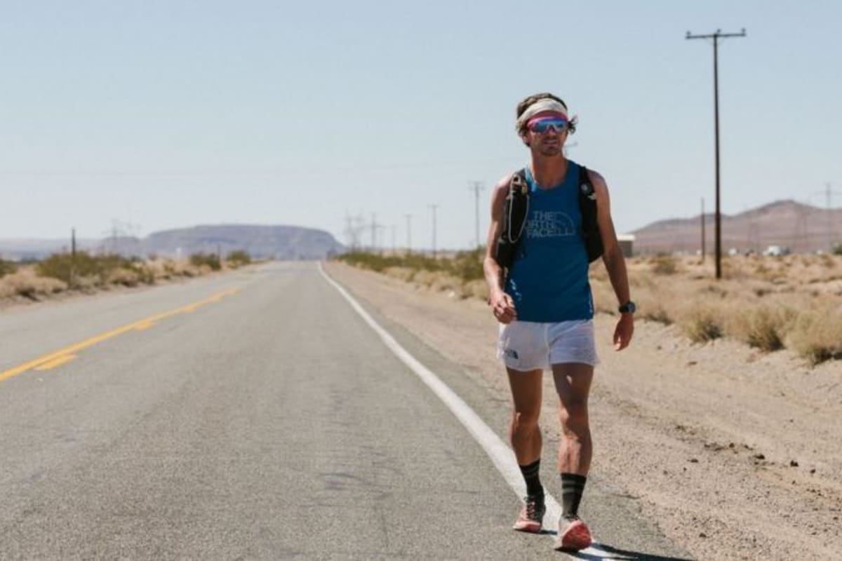 Poole, un corredor extremo de Londres, ha competido en las últimas dos ediciones de The Speed Project