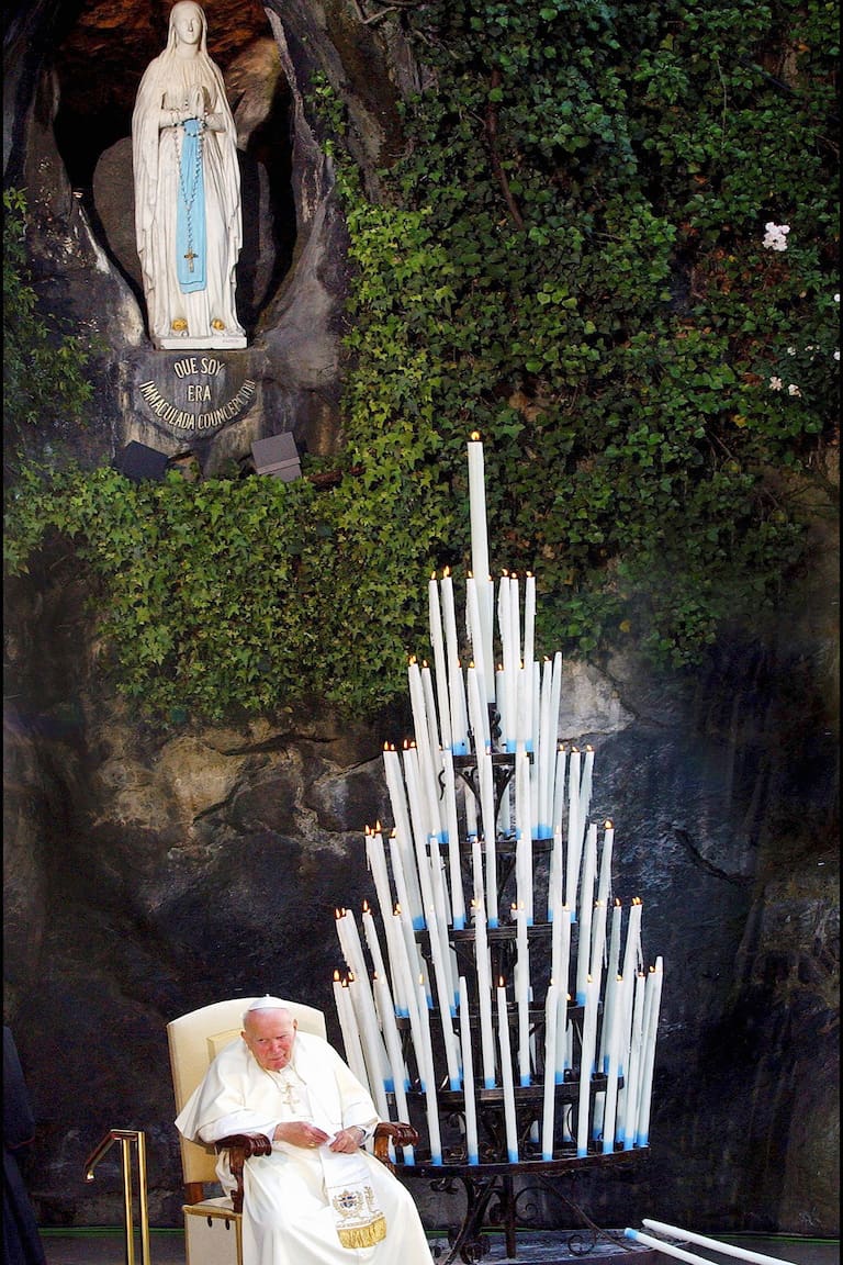 Pope Lourdes